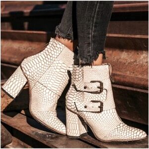 Freebird by Steven Joey snake bootie